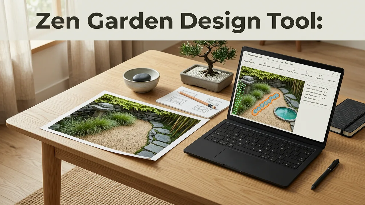 Zen Garden Design Tool: Turn Your Yard Photo Into a Calm, Cohesive Layout - zen garden design tool