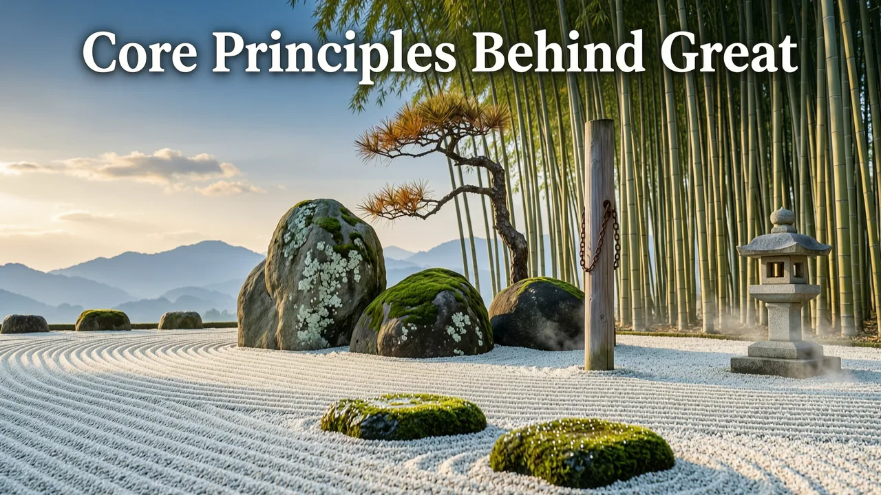Core Principles Behind a Great Zen Garden Layout - zen garden design tool