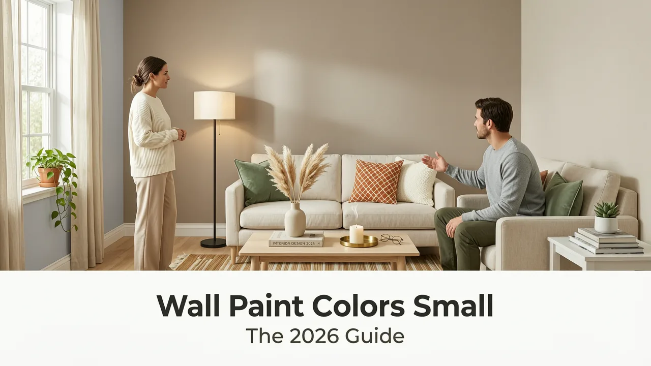 Best Wall Paint Colors for Small Living Room in 2026