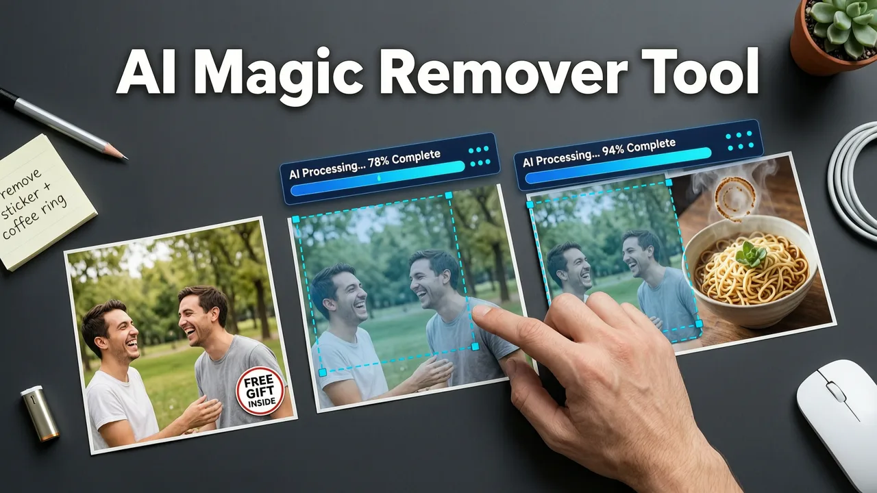 How an AI Magic Remover Tool Works: A Step-by-Step Breakdown - ai magic remover tool