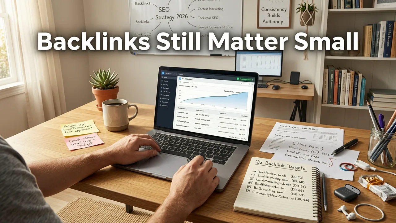 Why Backlinks Still Matter for Small Business SEO in 2026 - how to get backlinks for small business