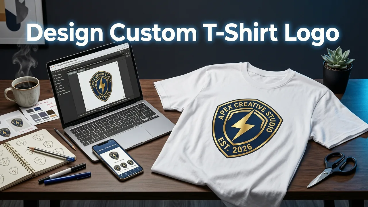 How to Design a Custom T-Shirt Logo with AI in 2026 - design custom t shirt logo