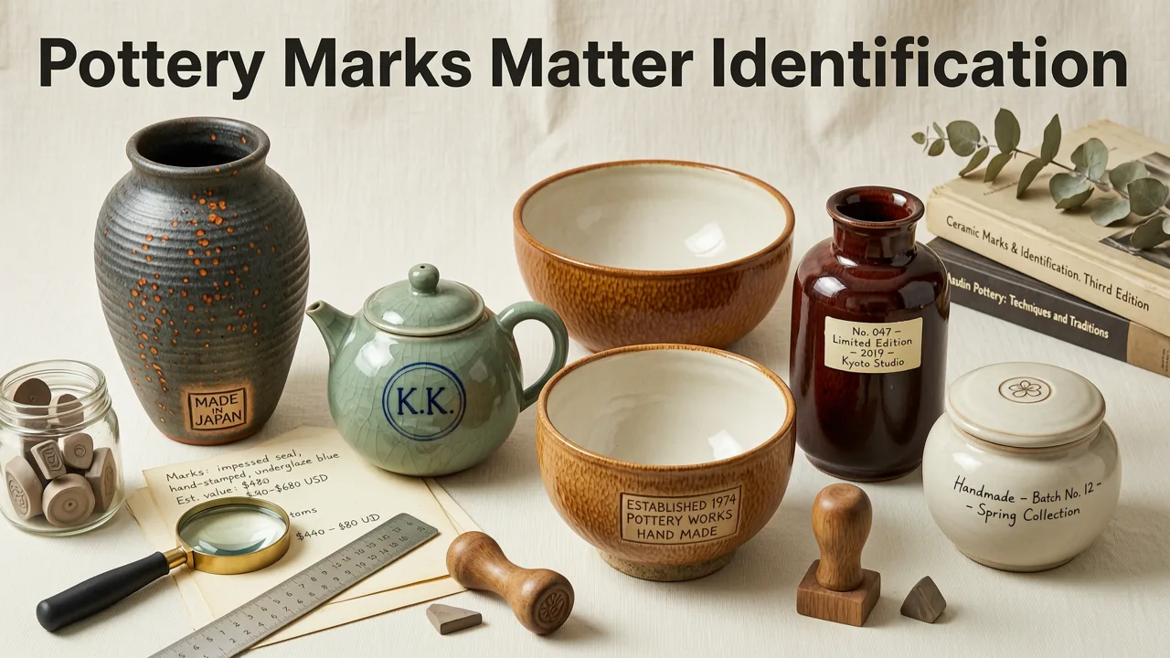 Why Pottery Marks Matter for Identification and Value - how to identify antique pottery marks