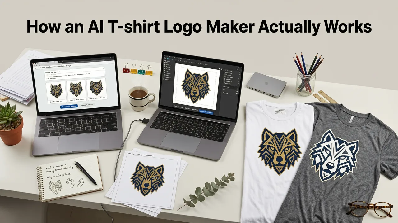 How an AI T-Shirt Logo Maker Actually Works - ai t shirt logo maker
