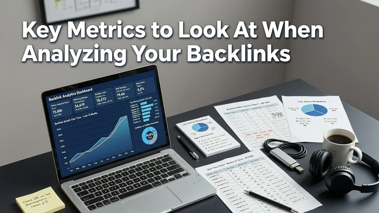 Key Metrics to Look at When Analyzing Your Backlinks - free backlink checker tool