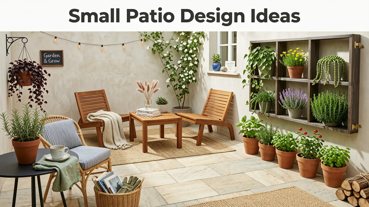 Why Small Patio Design Ideas in 2026 Demand a Different Approach - small patio design ideas 2026