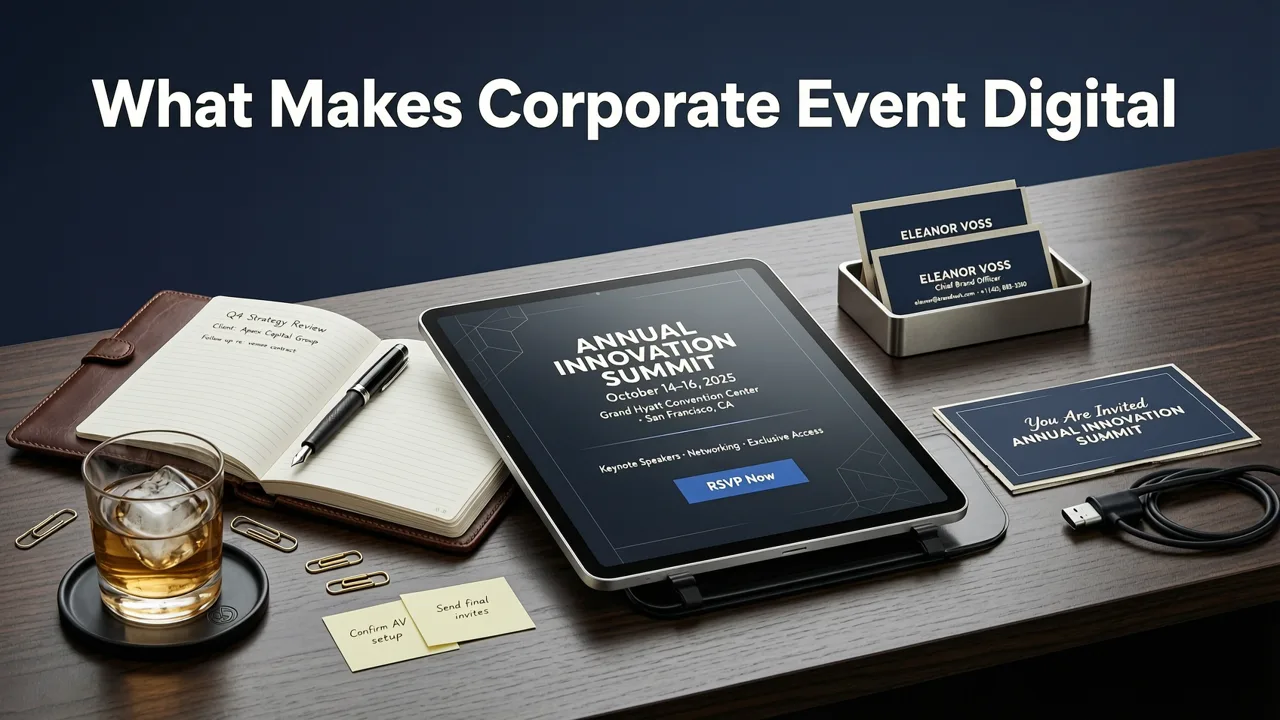 What Makes a Corporate Event Digital Invite Brand-Ready - corporate event digital invite