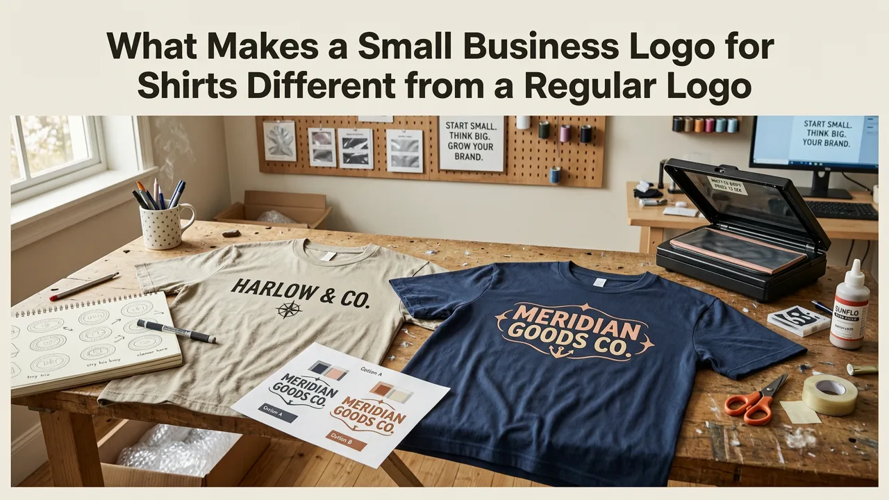 What Makes a Small Business Logo for Shirts Different from a Regular Logo - small business logo for shirts