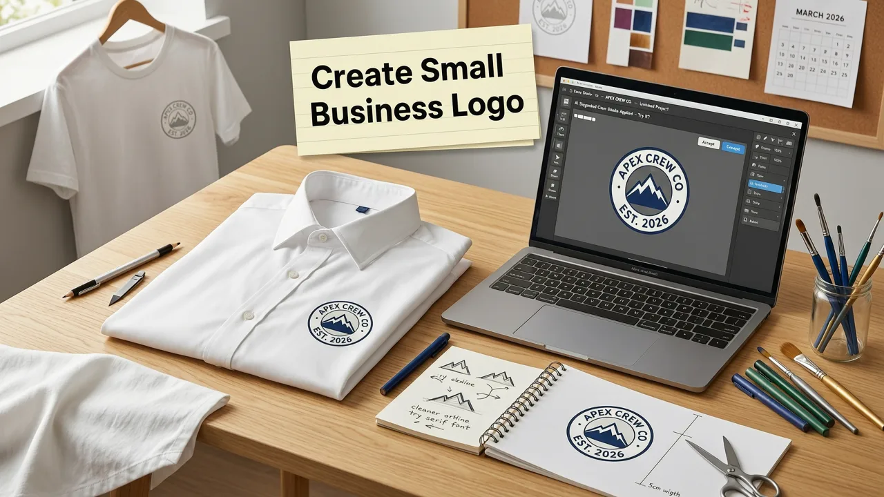 How to Create a Small Business Logo for Shirts Using AI in 2026 - small business logo for shirts