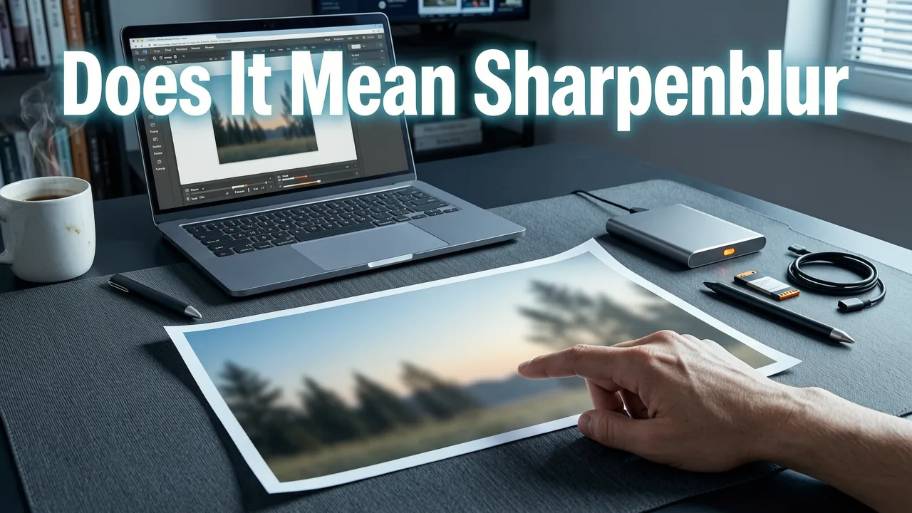 What Does It Mean to Sharpen Blurry Photo Free in 2026? - sharpen blurry photo free