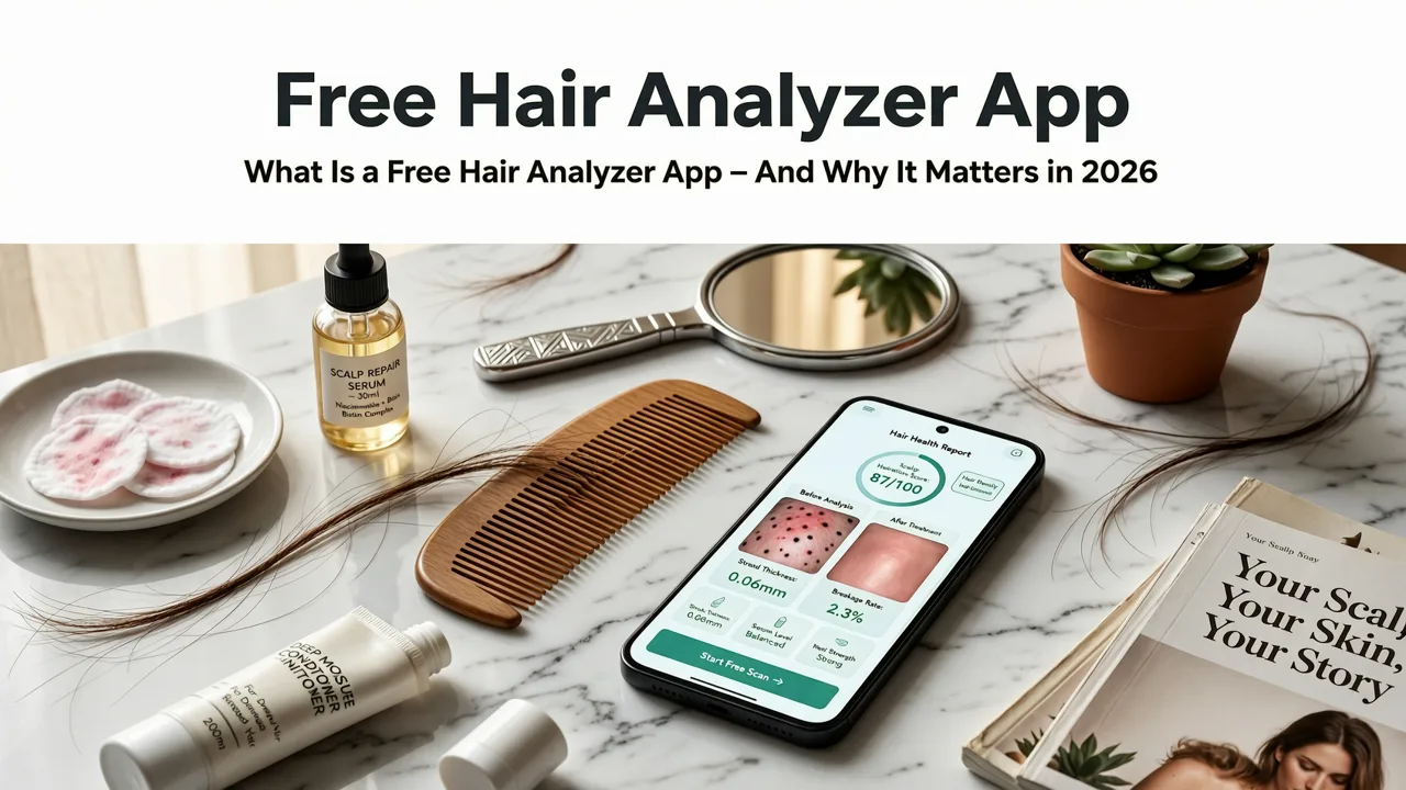 What Is a Free Hair Analyzer App — And Why It Matters in 2026 - hair analyzer app free
