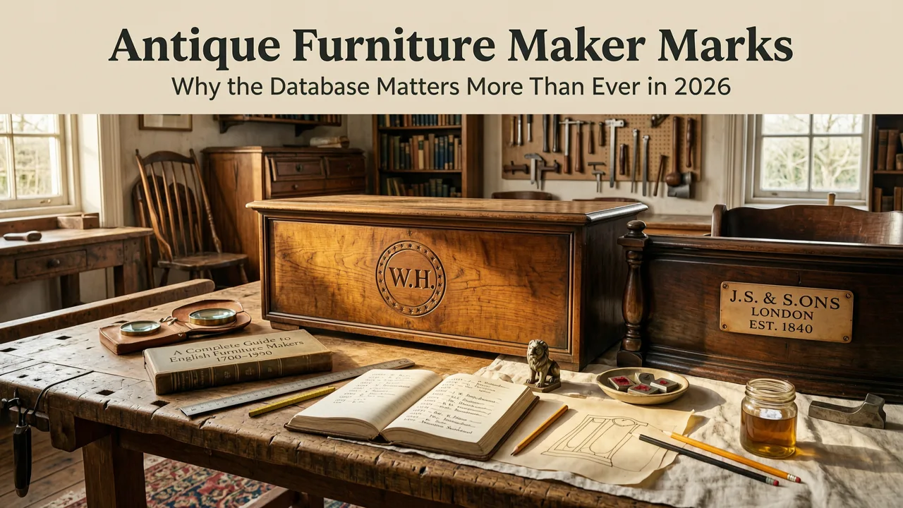 Why the Antique Furniture Maker Marks Database Matters More in 2026 - antique furniture maker marks database