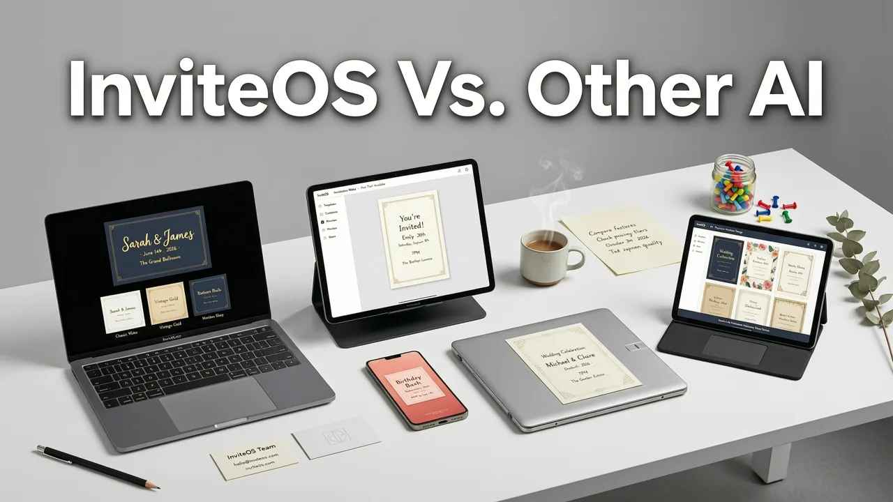 InviteOS vs. Other AI Invitation Makers: A 2026 Comparison - best ai invitation maker