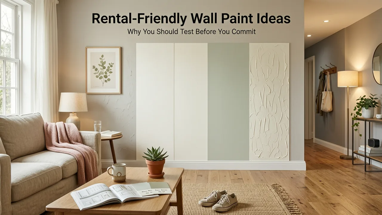 Why Rental-Friendly Wall Paint Ideas Deserve a Test Run Before You Commit - rental-friendly wall paint ideas