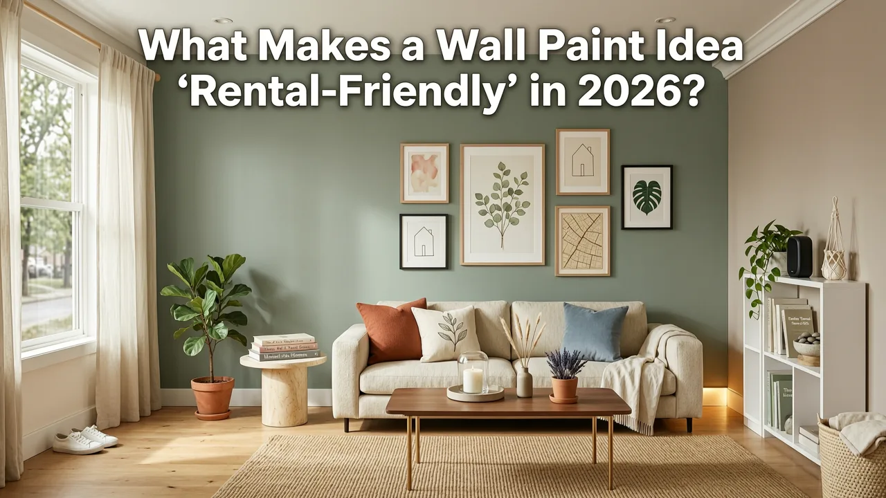 What Makes a Wall Paint Idea "Rental-Friendly" in 2026? - rental-friendly wall paint ideas