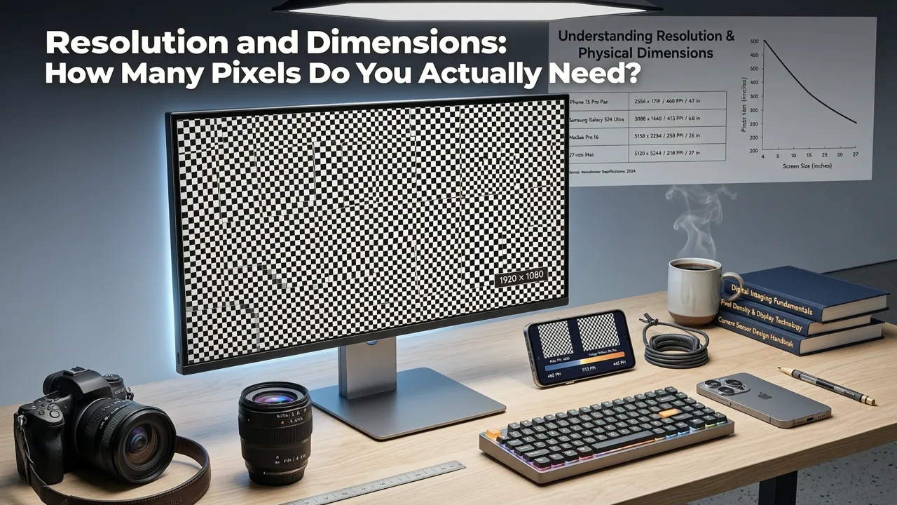 Resolution and Dimensions: How Many Pixels Do You Actually Need? - print ready logo png