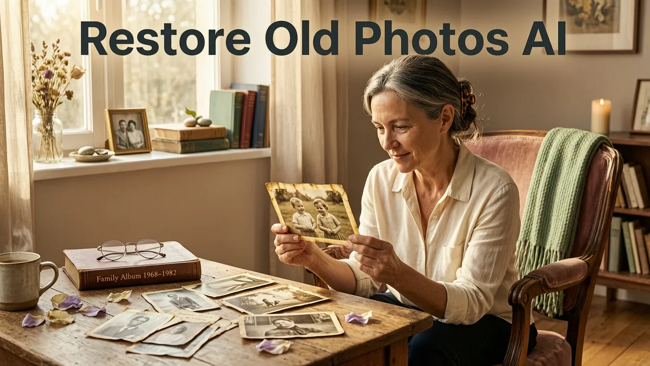 Restore Old Photos AI — Bring Faded Memories Back in 2026 - restore old photos ai