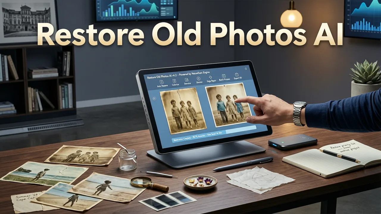 What "Restore Old Photos AI" Actually Means in 2026 - restore old photos ai