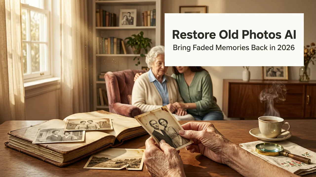 Restore Old Photos AI: Bring Faded Memories Back in 2026