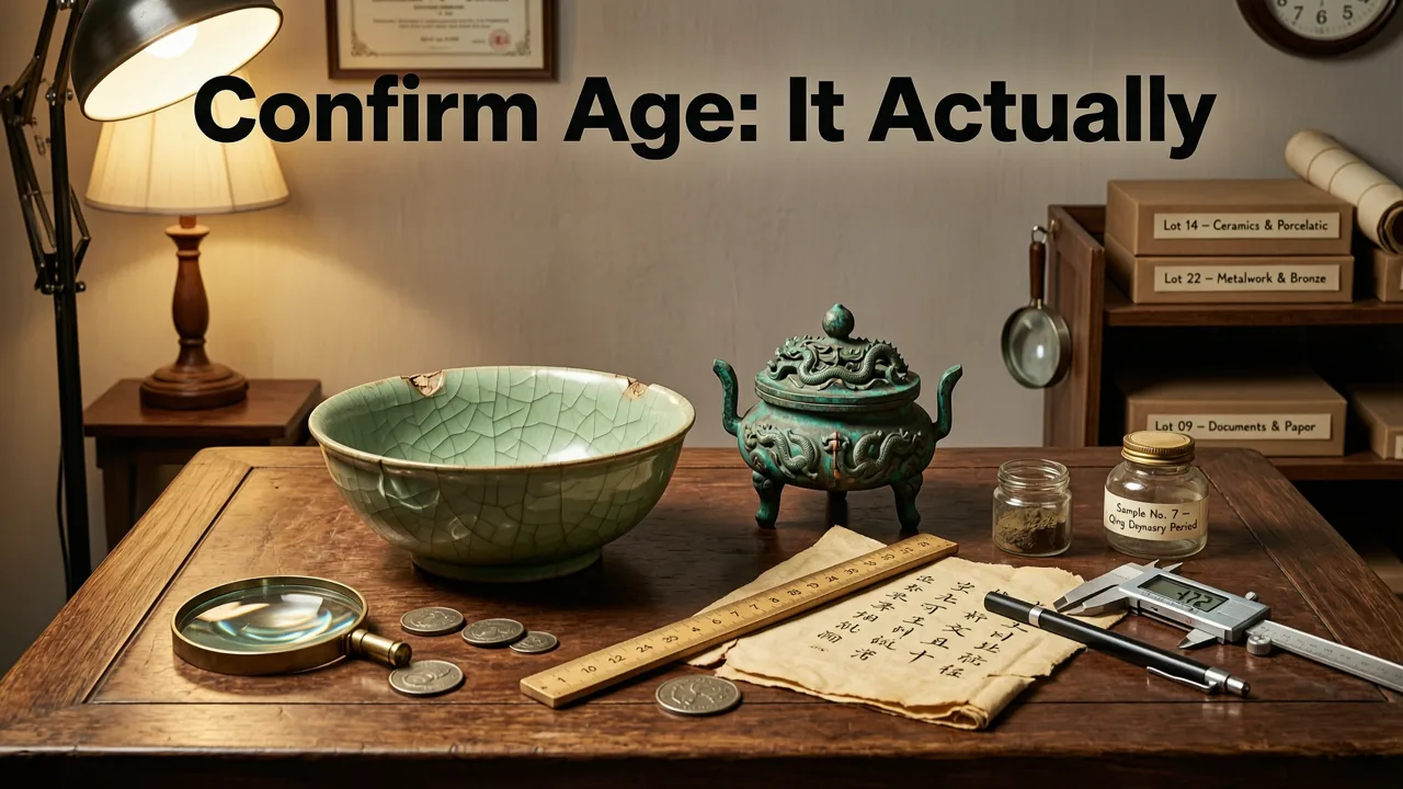 1. Confirm the Age: Is It Actually an Antique? - is my antique worth selling