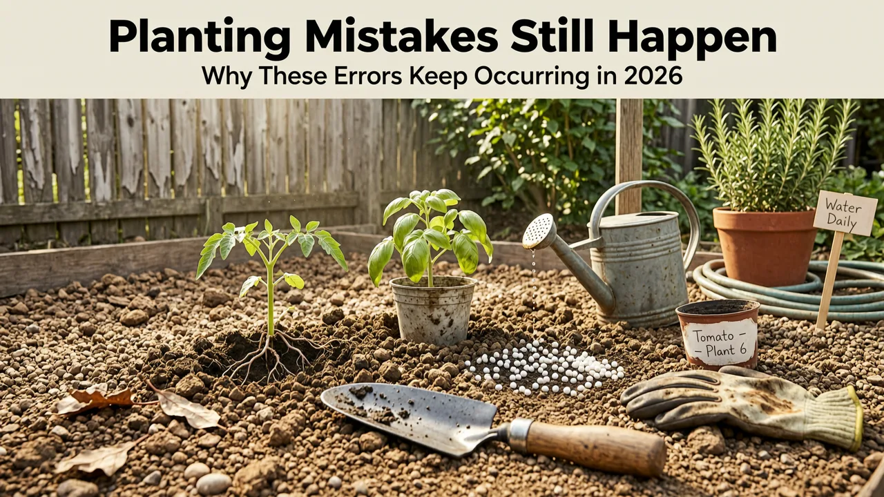 Why Planting Mistakes Still Happen in 2026 - avoid planting mistakes