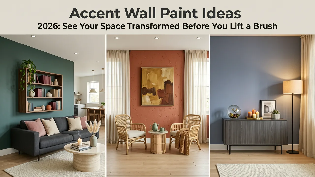 Accent Wall Paint Ideas 2026: See Your Space Transformed Before You Lift a Brush - accent wall paint ideas 2026