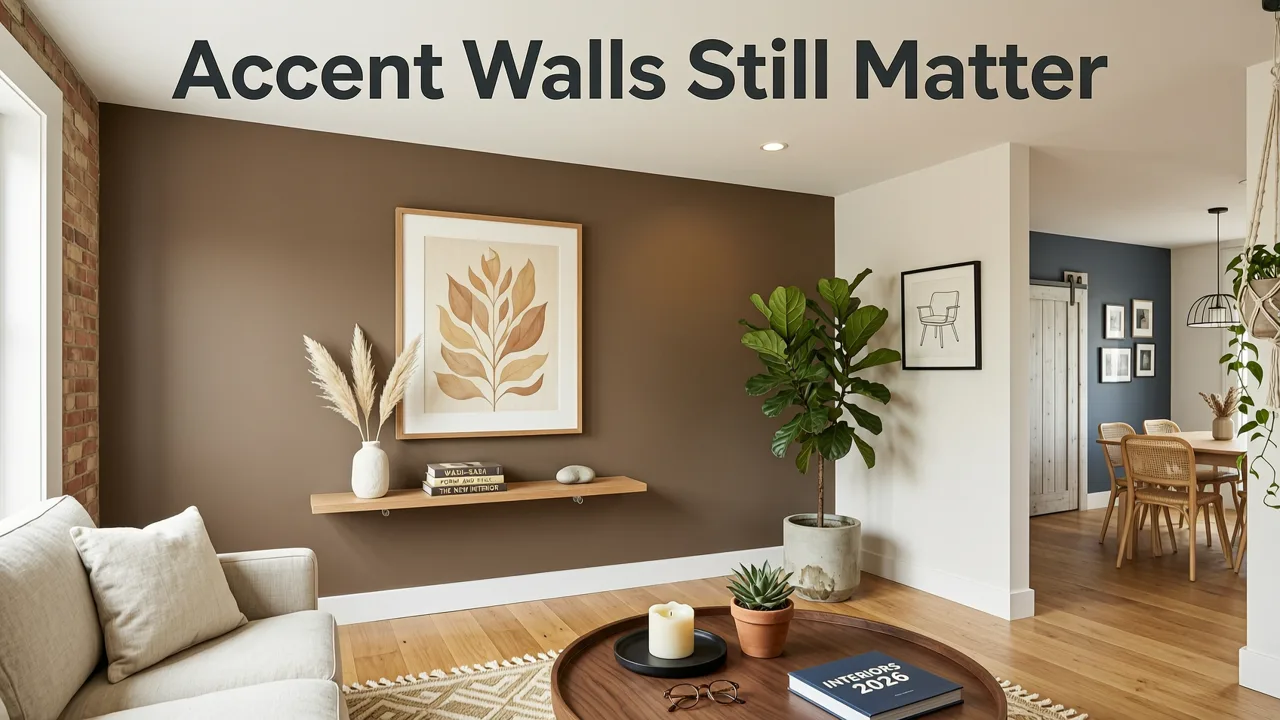 Why Accent Walls Still Matter in 2026 - accent wall paint ideas 2026