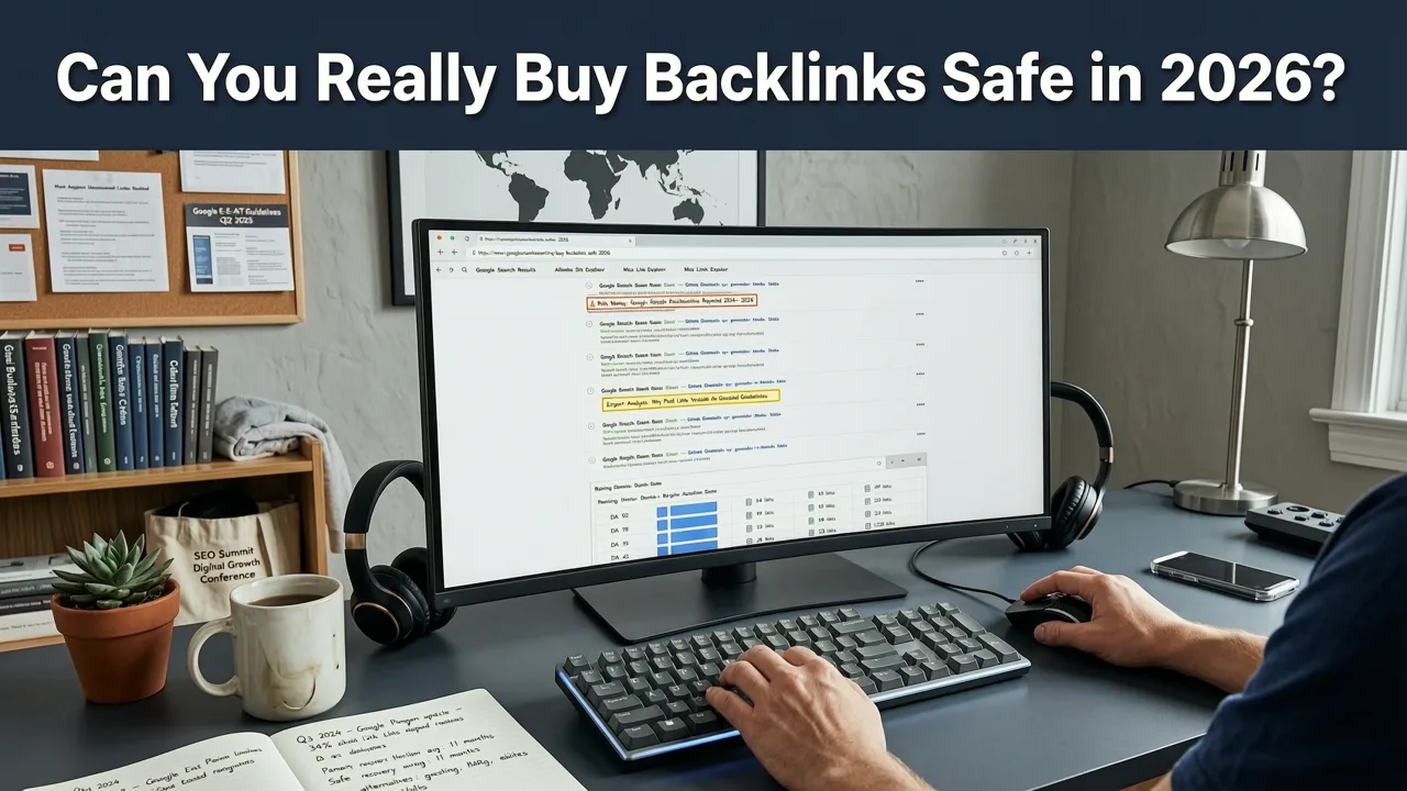 Can You Really Buy Backlinks Safe in 2026? - buy backlinks safe