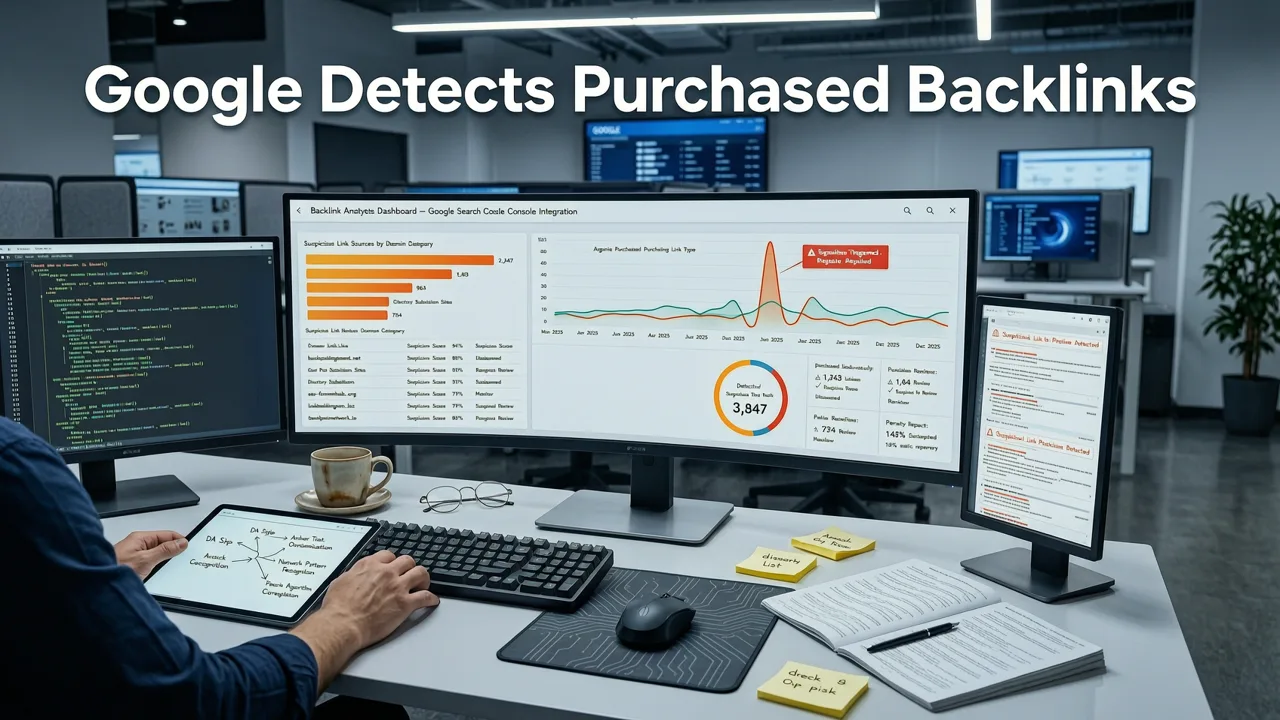 How Google Detects Purchased Backlinks in 2026 - buy backlinks safe