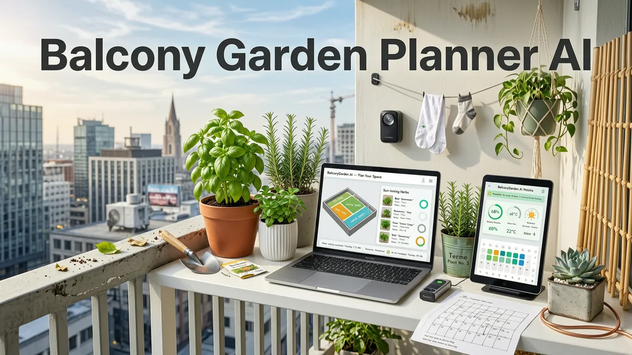 How a Balcony Garden Planner AI Works in 2026 - balcony garden planner ai