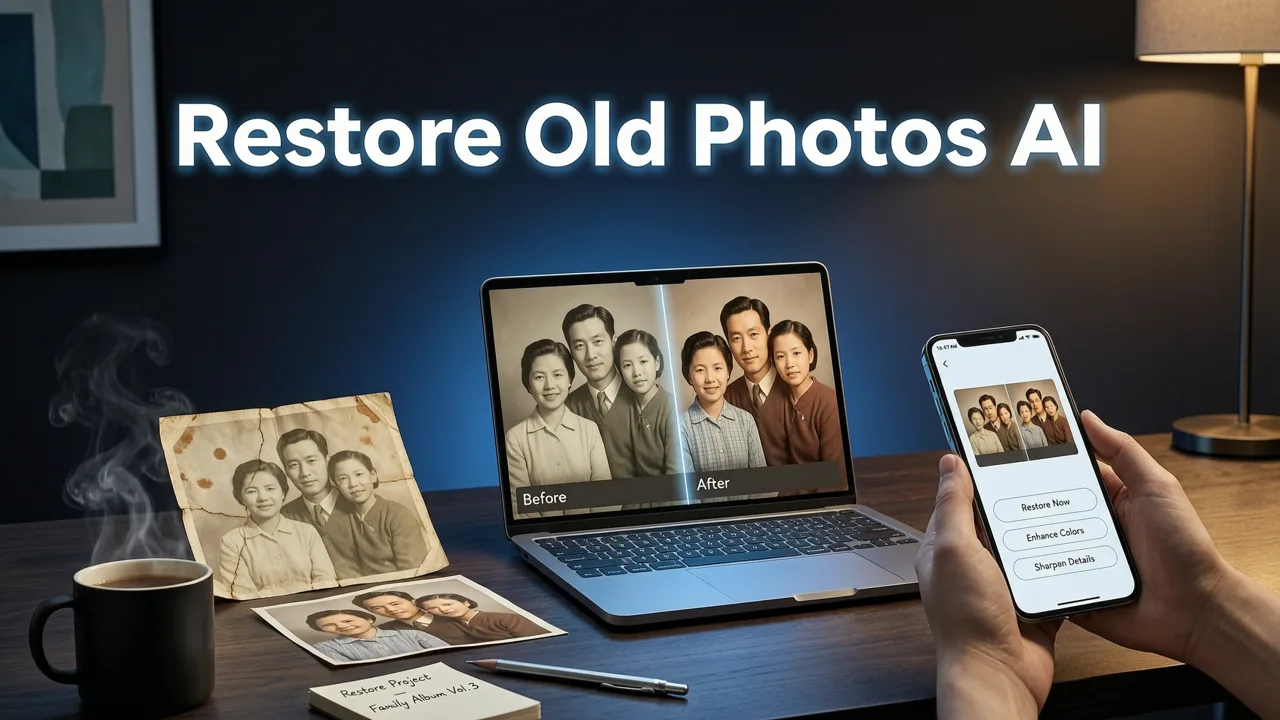 Restore Old Photos AI Free — It's Actually Possible in 2026 - restore old photos ai free