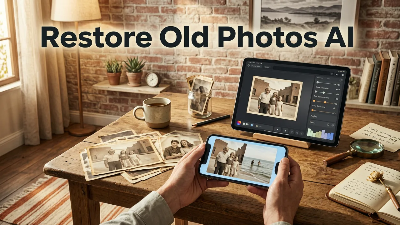 What "Restore Old Photos AI Free" Actually Means in 2026 - restore old photos ai free