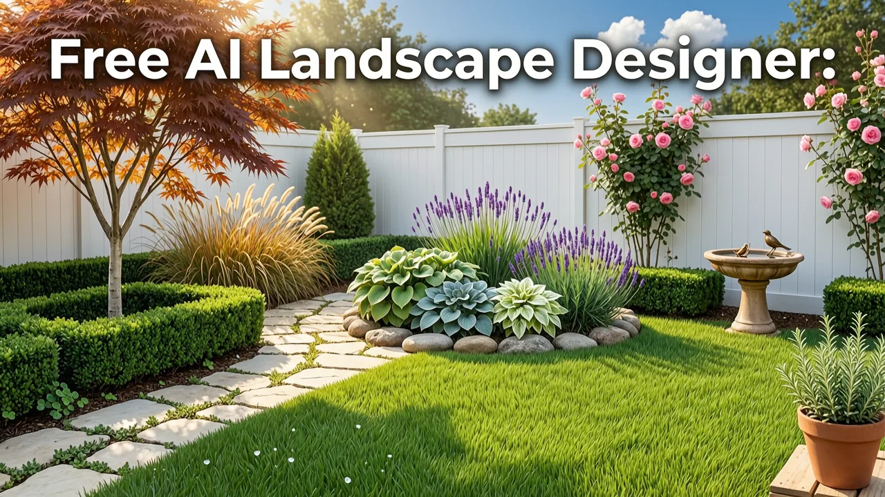 Free AI Landscape Designer: Visualize Your Yard Before You Plant - free ai landscape designer
