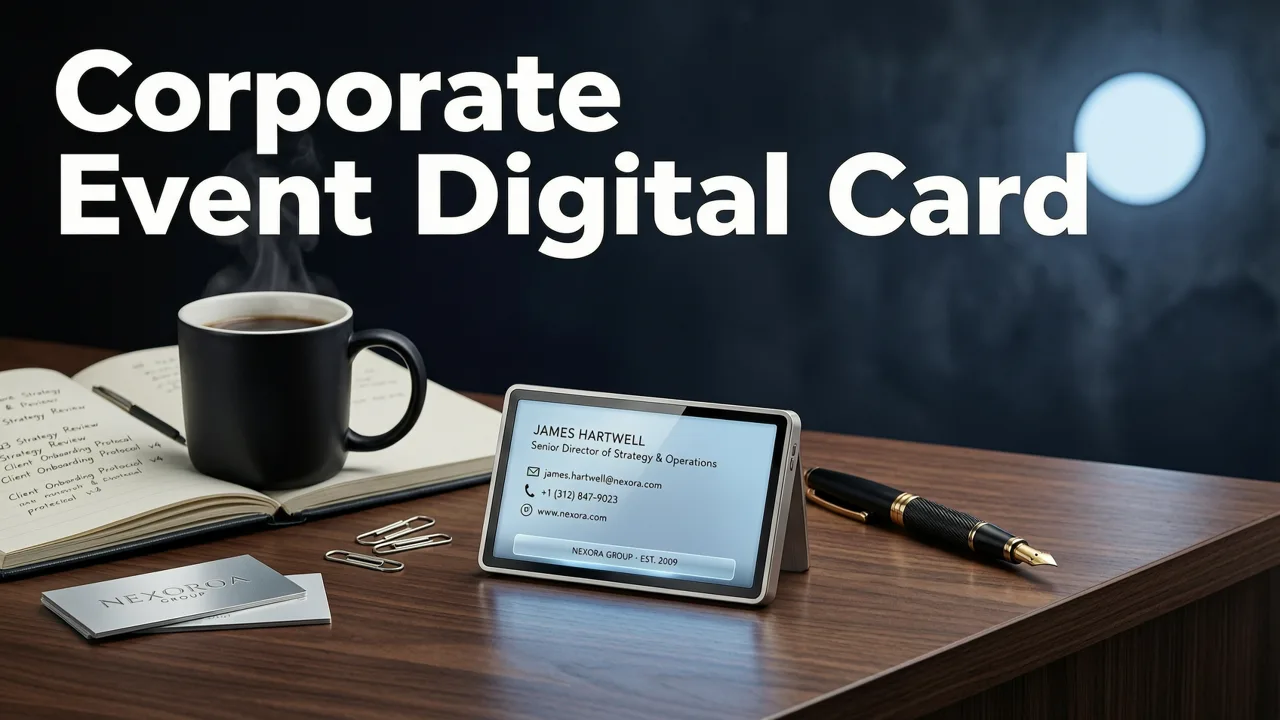 Why a Corporate Event Digital Card Still Matters in 2026 - corporate event digital card