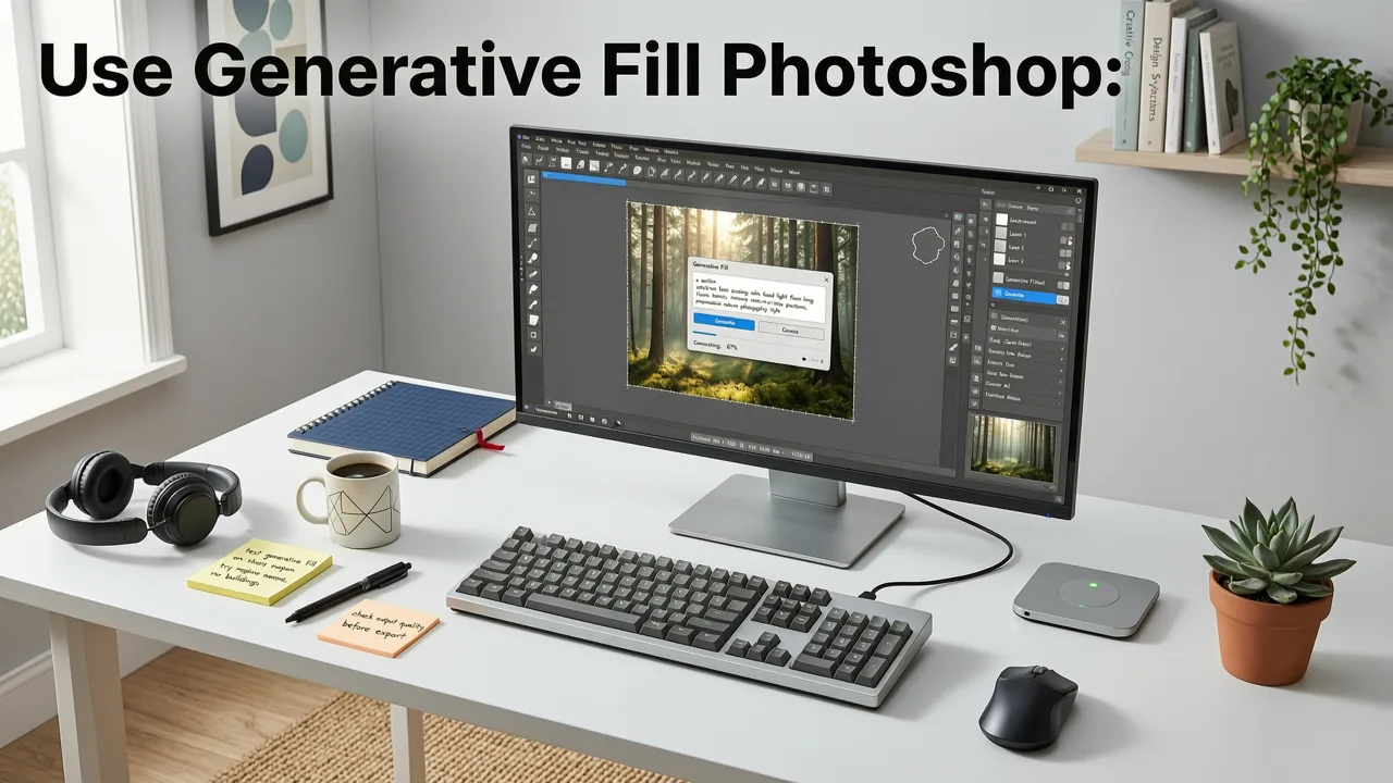 How to Use Generative Fill in Photoshop: The Complete 2026 Workflow - how to use generative fill in photoshop