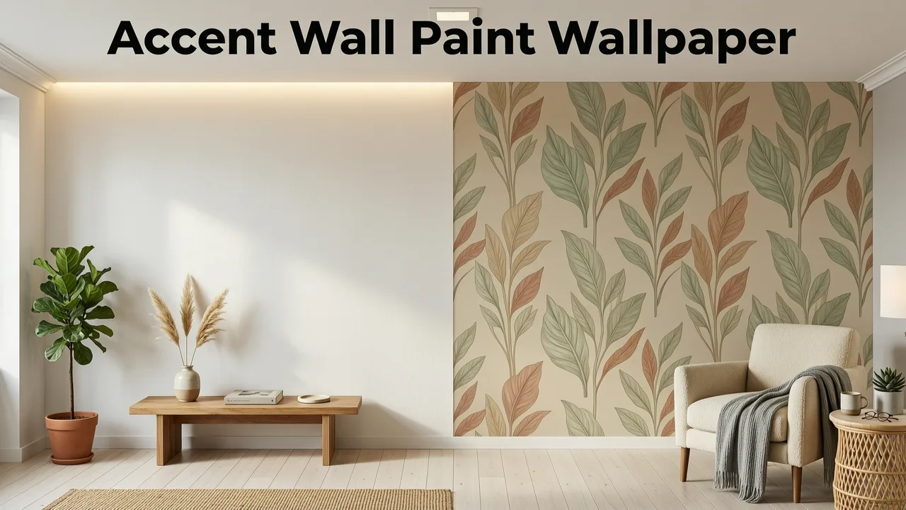 Why the Accent Wall Paint vs Wallpaper Decision Matters More in 2026 - accent wall paint vs wallpaper