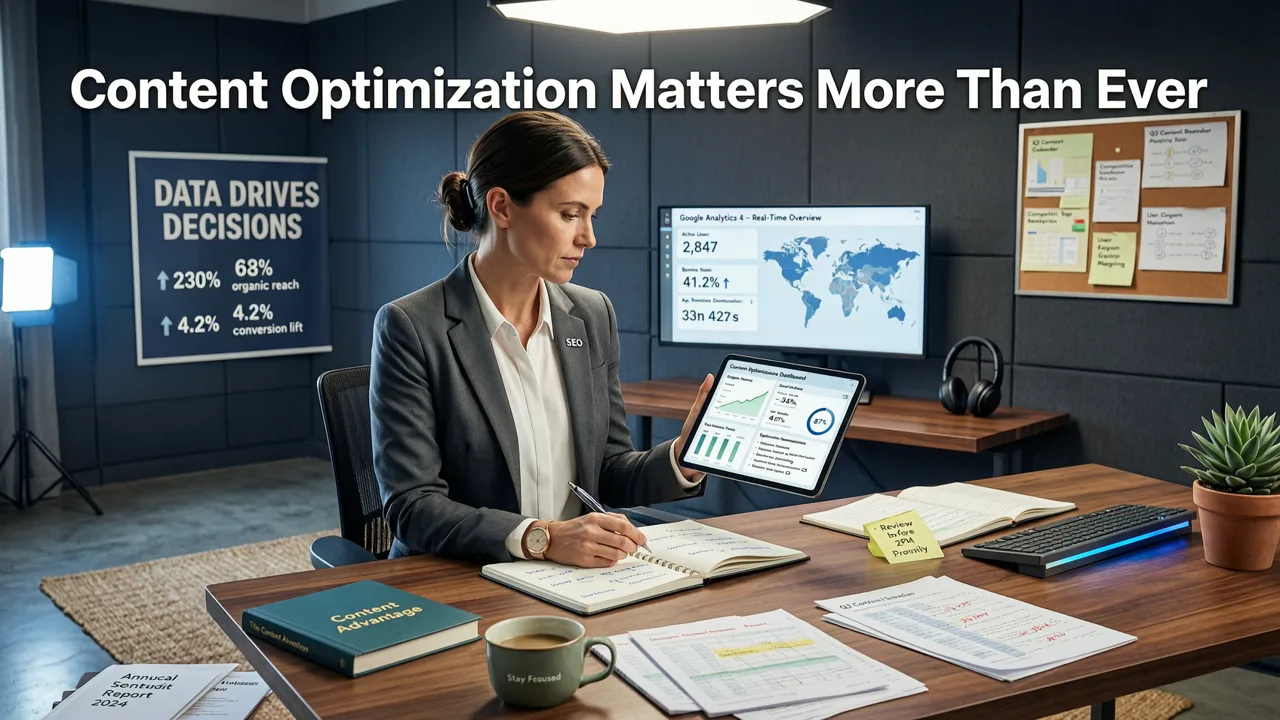 Why Content Optimization Matters More Than Ever - content optimization for seo