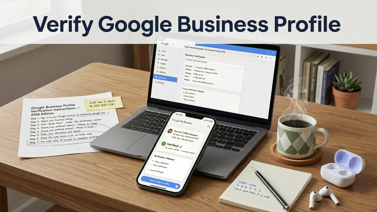 How to Verify Google Business Profile Without Postcard in 2026 - how to verify google business profile without postcard