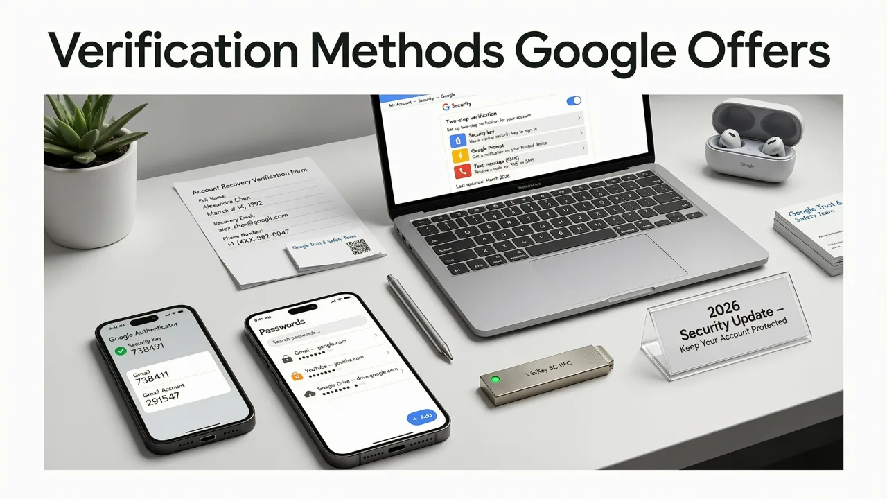 Verification Methods Google Offers in 2026 - how to verify google business profile without postcard