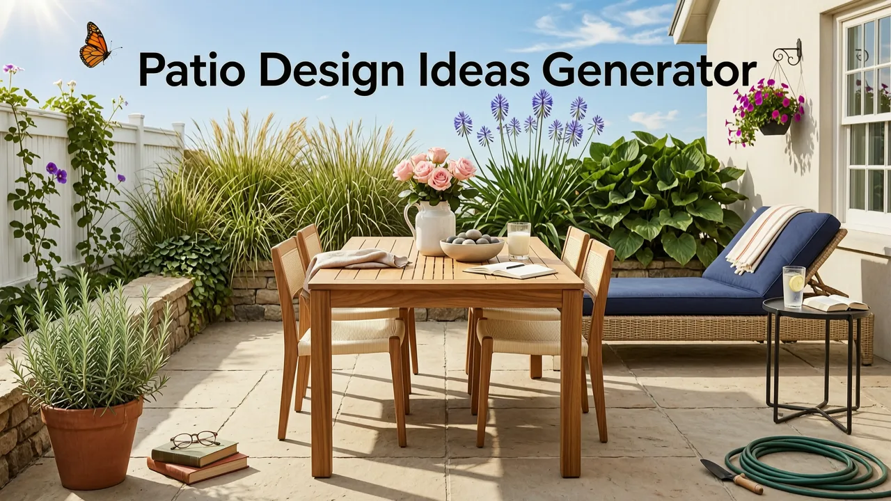 Why a Patio Design Ideas Generator Changes How You Plan Outdoors - patio design ideas generator