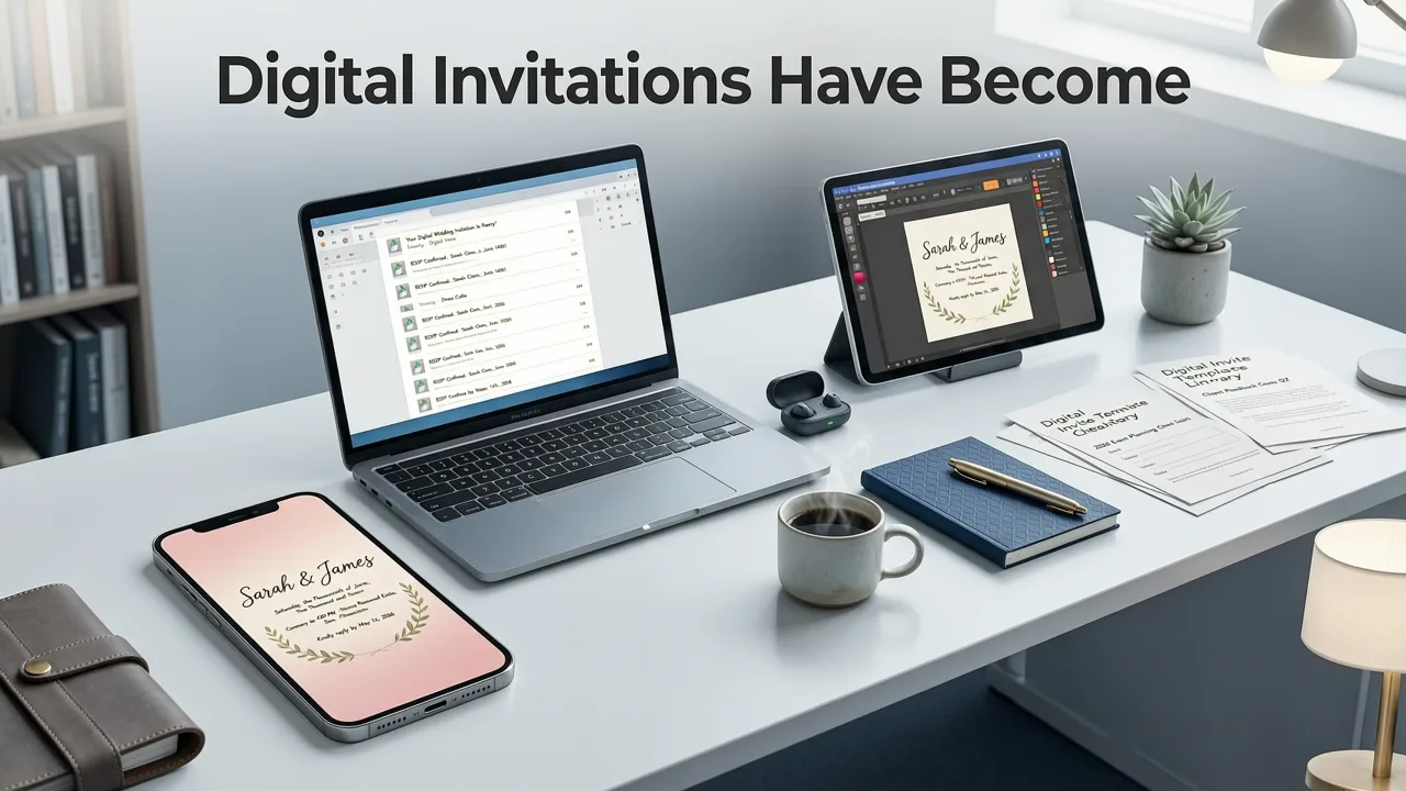 Why Digital Invitations Have Become the Standard in 2026 - how to make a digital invitation
