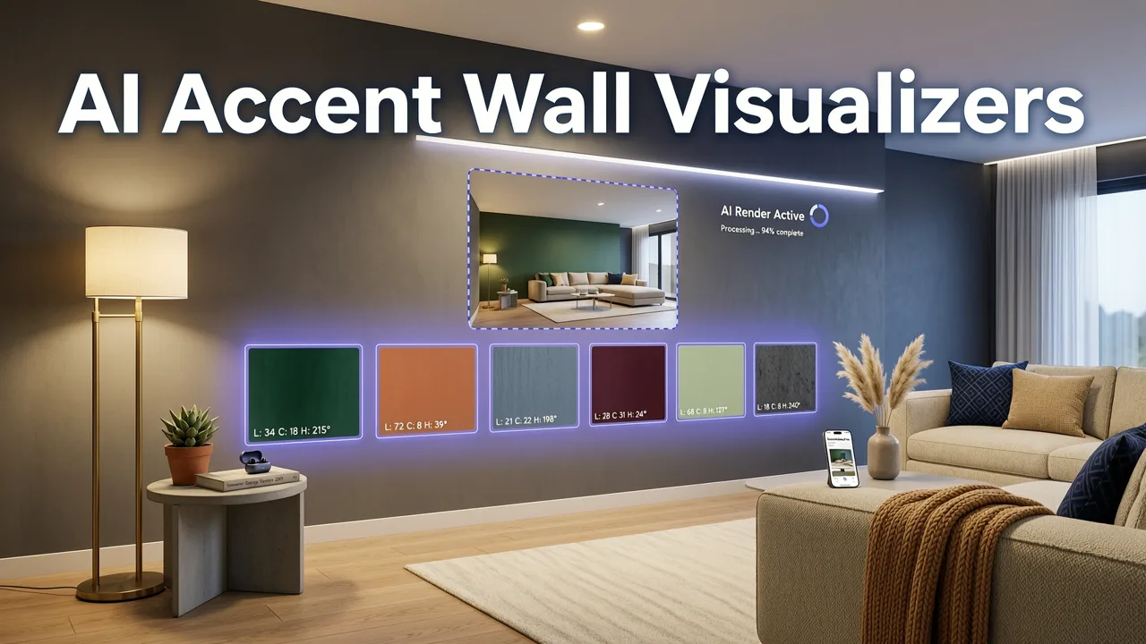 How AI Accent Wall Visualizers Work in 2026 - how to choose accent wall color with ai