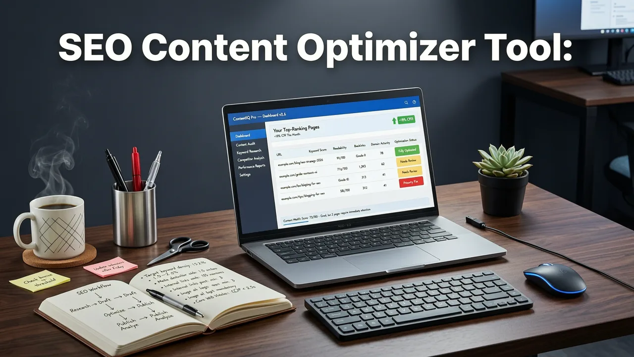 What does an SEO content optimizer tool do? - seo content optimizer tool