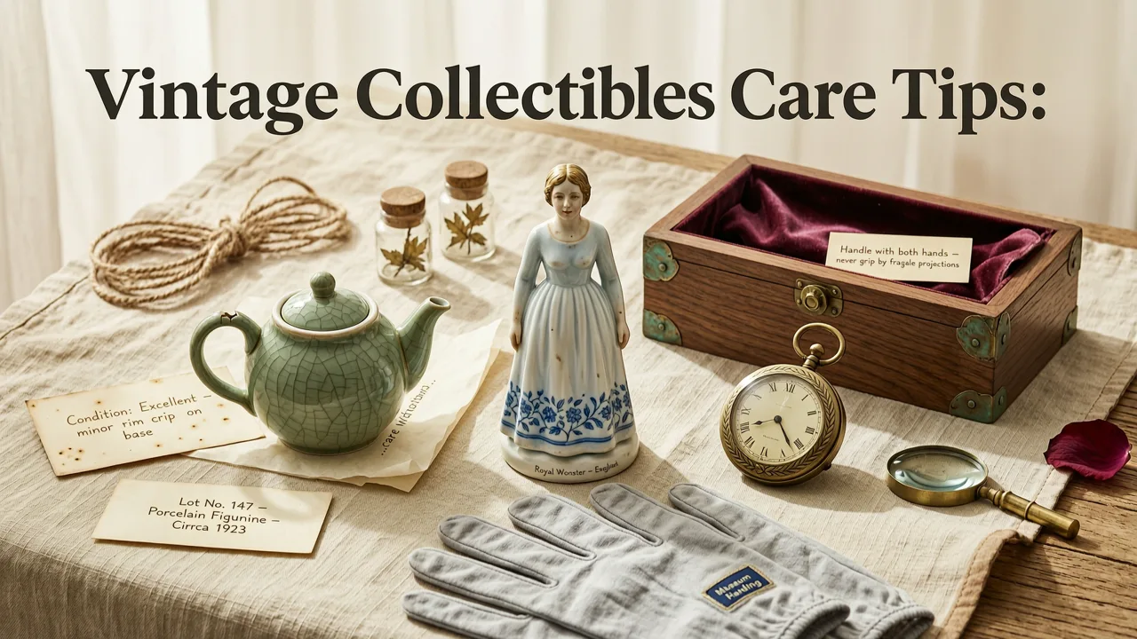 Vintage Collectibles Care Tips: The Quick Answer - vintage collectibles care tips