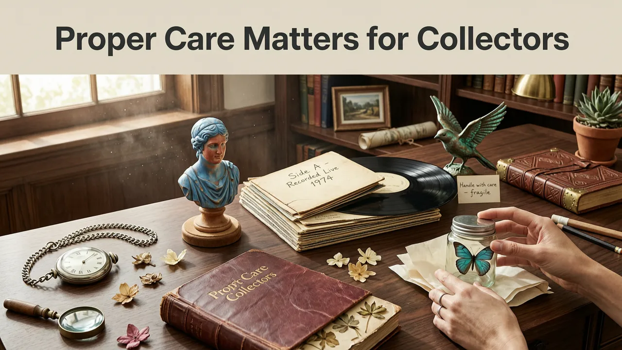 Why Proper Care Matters for Collectors in 2026 - vintage collectibles care tips