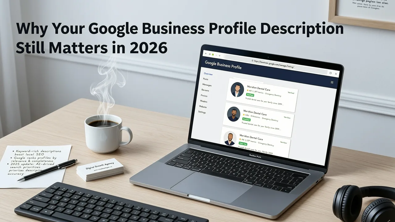 Why Your Google Business Profile Description Still Matters in 2026 - best google business profile description examples