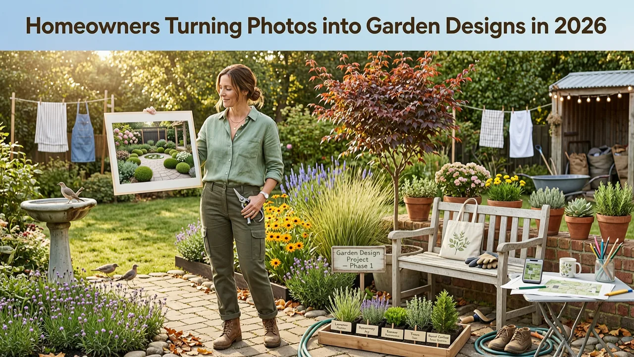 Why Homeowners Are Turning Photos into Garden Designs in 2026 - turn photo into garden design