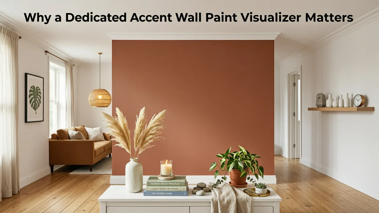 Why a Dedicated Accent Wall Paint Visualizer Matters - accent wall paint visualizer