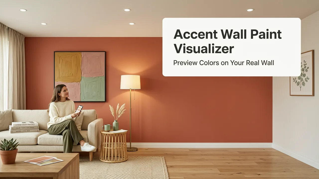 Free Accent Wall Paint Visualizer — Try Colors in Your Photo