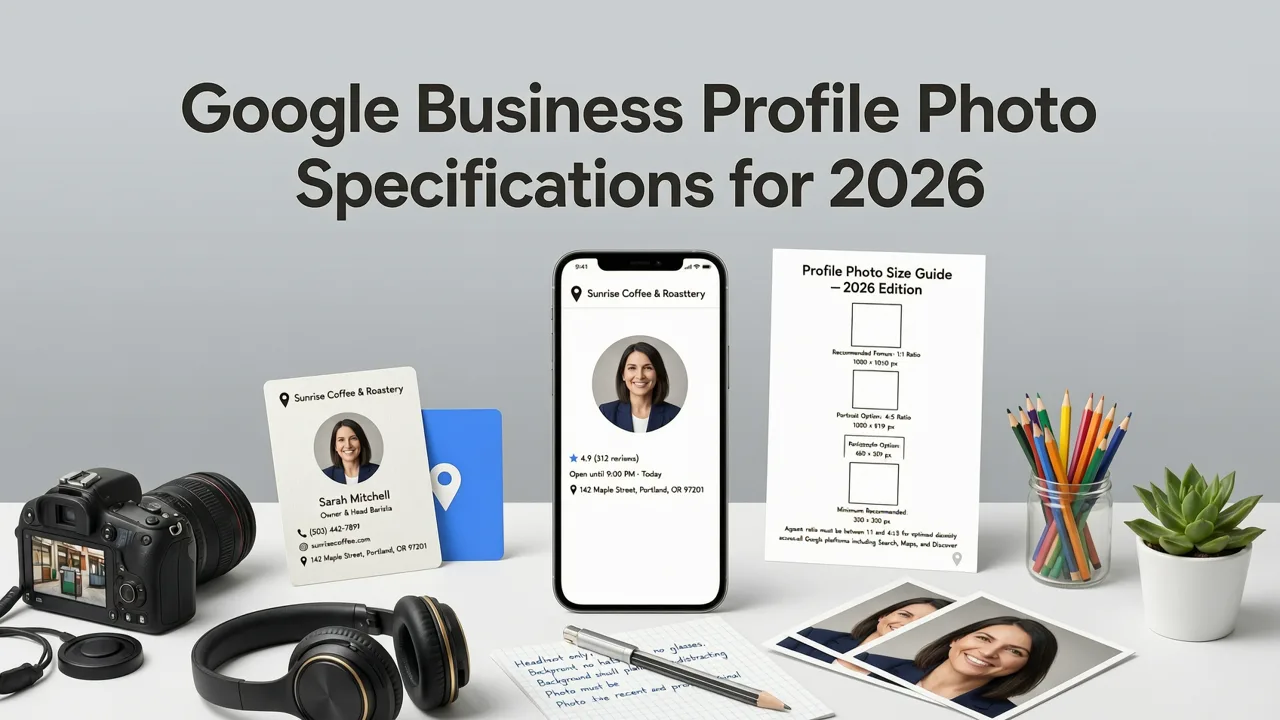 Google Business Profile Photo Specifications for 2026 - google business profile photo optimization tips